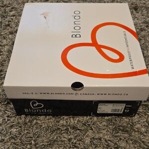 Blondo Black Suede Treasure Boots Size W6